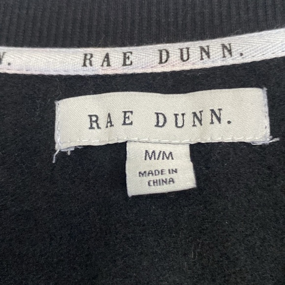 NWT Rae Dunn Black Brushed Sweatshirt "Drink Up Witches" & Matching Fuzzy Socks - Picture 6 of 9